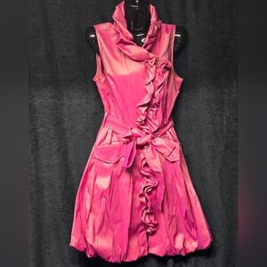 Samuel Dong Bubble Dress Size Medium NWT